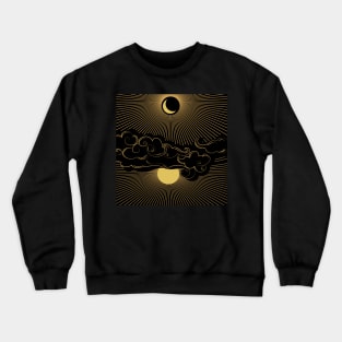 Sun, Moon and Sky Crewneck Sweatshirt